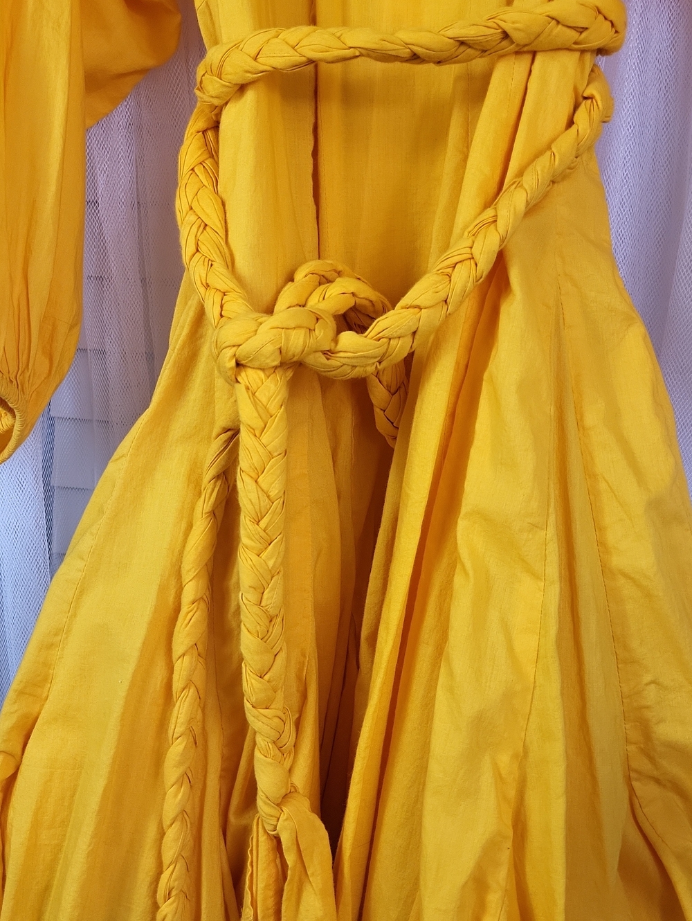 RHODE Resort Sunny Yellow Dress. Size L - Picture 4 of 11